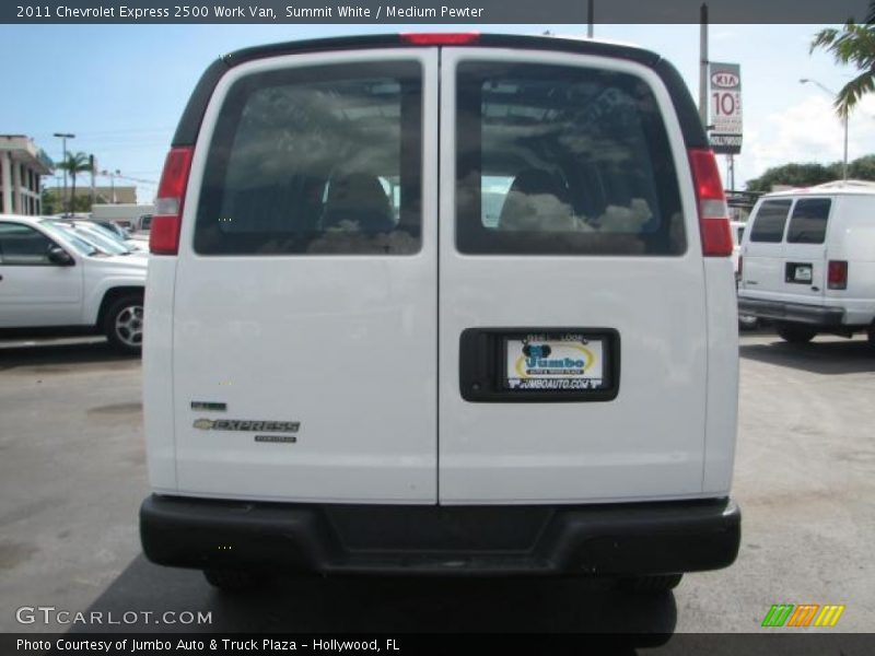 Summit White / Medium Pewter 2011 Chevrolet Express 2500 Work Van