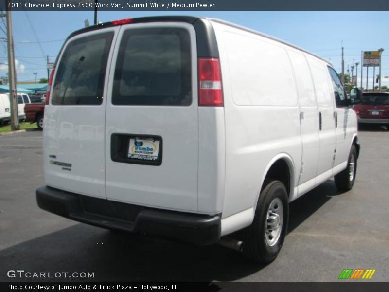Summit White / Medium Pewter 2011 Chevrolet Express 2500 Work Van