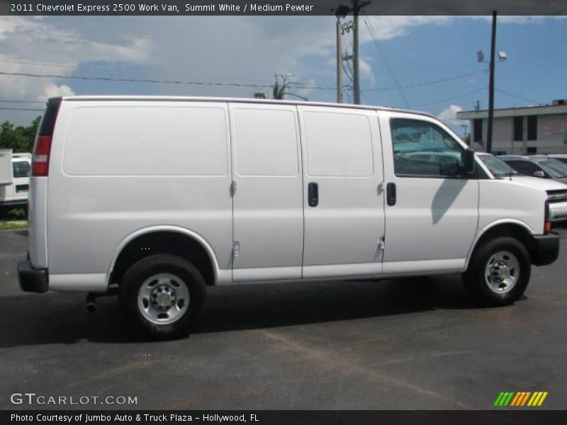 Summit White / Medium Pewter 2011 Chevrolet Express 2500 Work Van