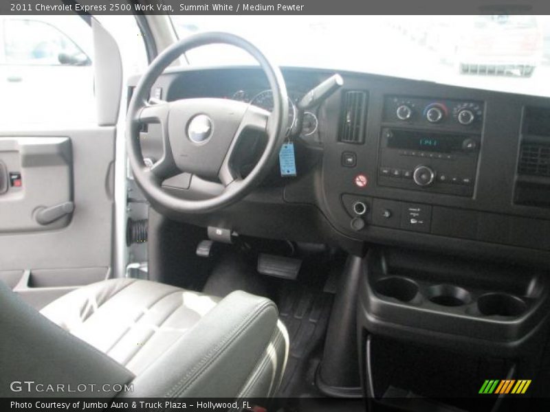 Summit White / Medium Pewter 2011 Chevrolet Express 2500 Work Van