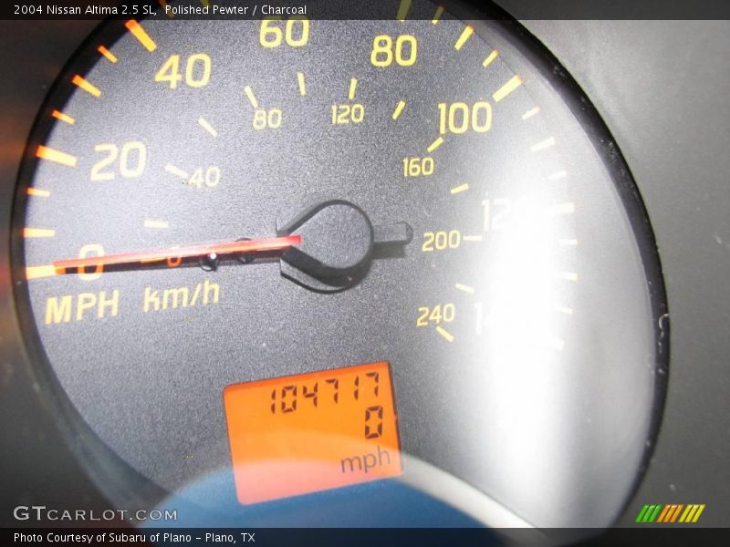 Polished Pewter / Charcoal 2004 Nissan Altima 2.5 SL