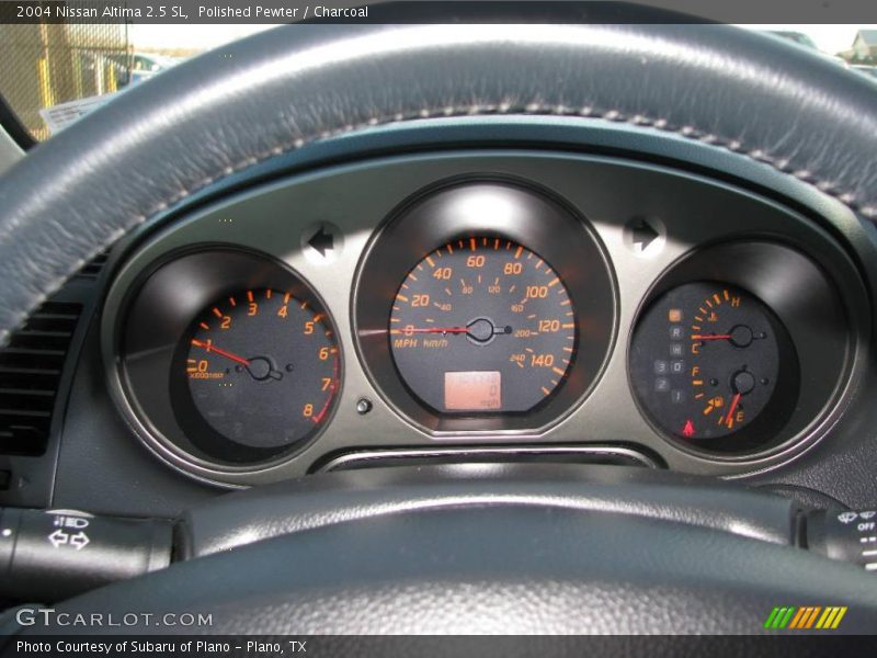 Polished Pewter / Charcoal 2004 Nissan Altima 2.5 SL