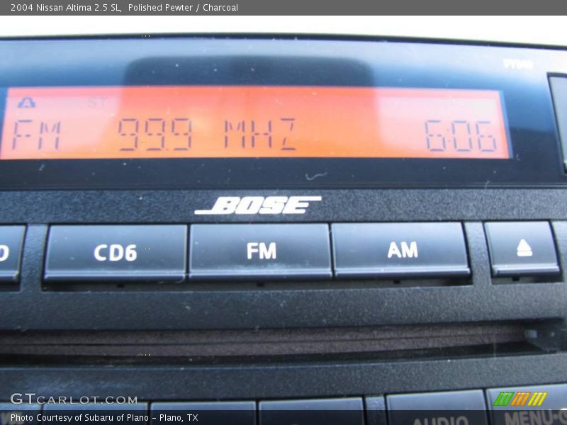 Polished Pewter / Charcoal 2004 Nissan Altima 2.5 SL