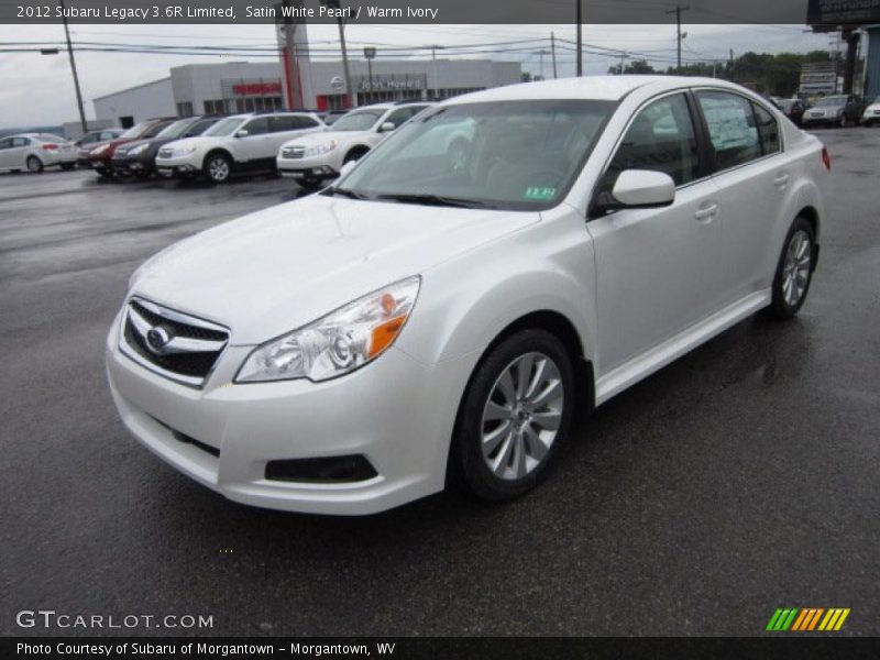 Front 3/4 View of 2012 Legacy 3.6R Limited
