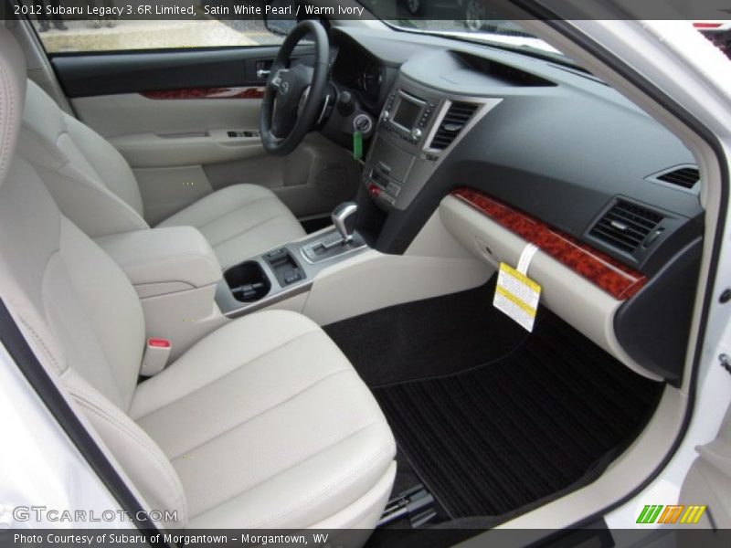  2012 Legacy 3.6R Limited Warm Ivory Interior
