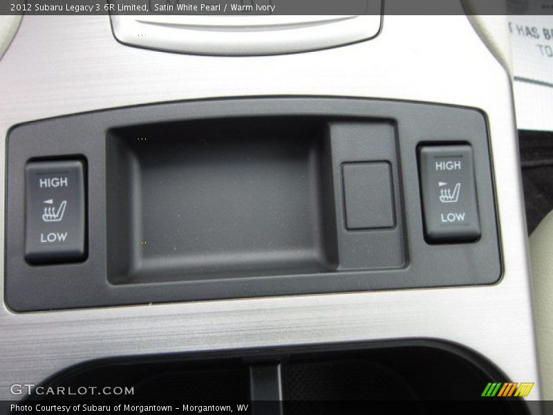 Satin White Pearl / Warm Ivory 2012 Subaru Legacy 3.6R Limited
