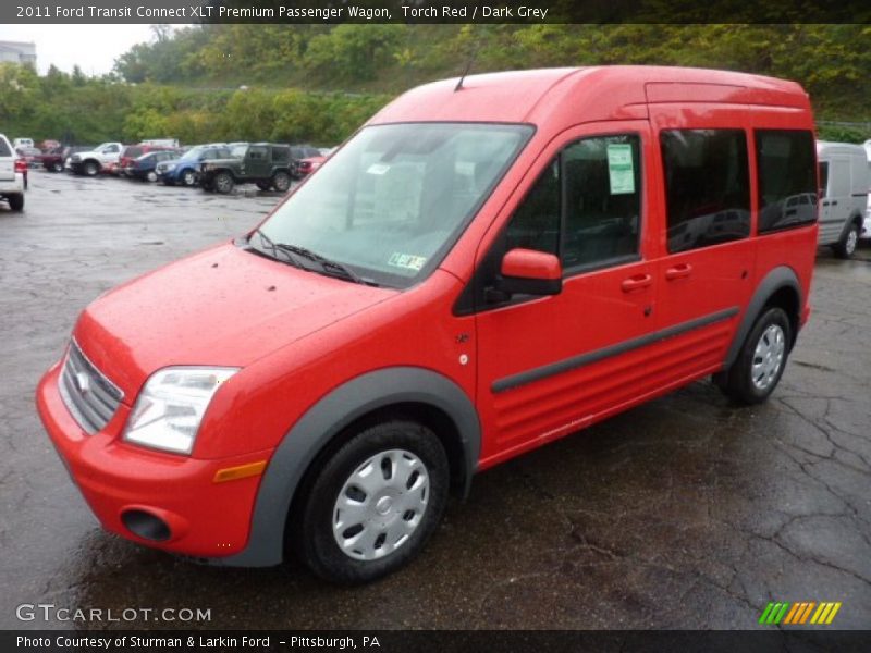 Front 3/4 View of 2011 Transit Connect XLT Premium Passenger Wagon