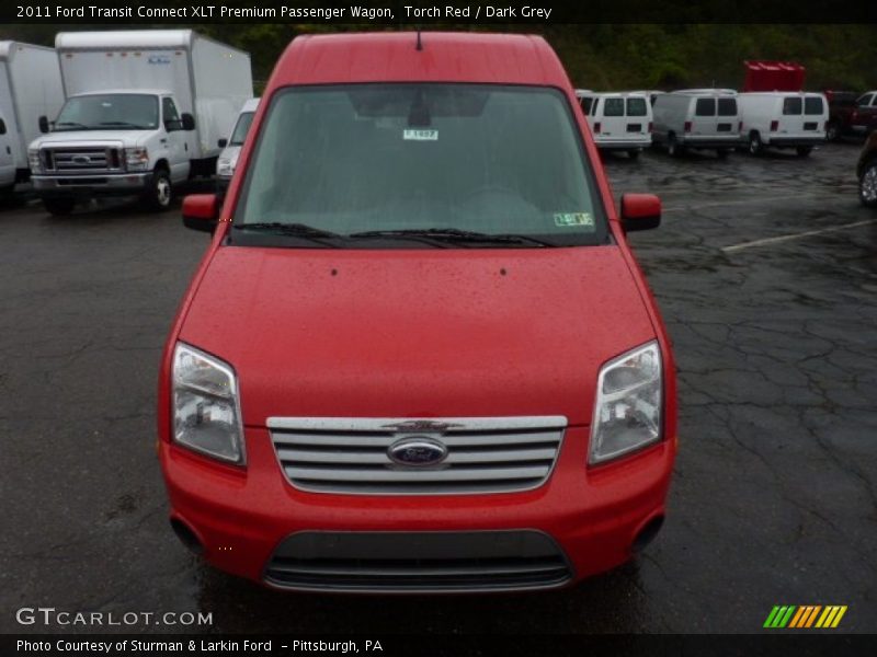  2011 Transit Connect XLT Premium Passenger Wagon Torch Red