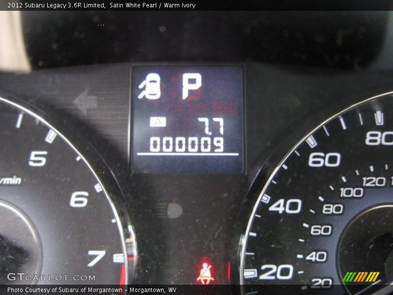 Satin White Pearl / Warm Ivory 2012 Subaru Legacy 3.6R Limited
