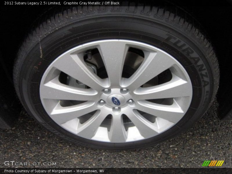 2012 Legacy 2.5i Limited Wheel