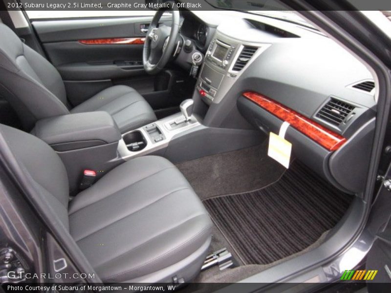  2012 Legacy 2.5i Limited Off Black Interior