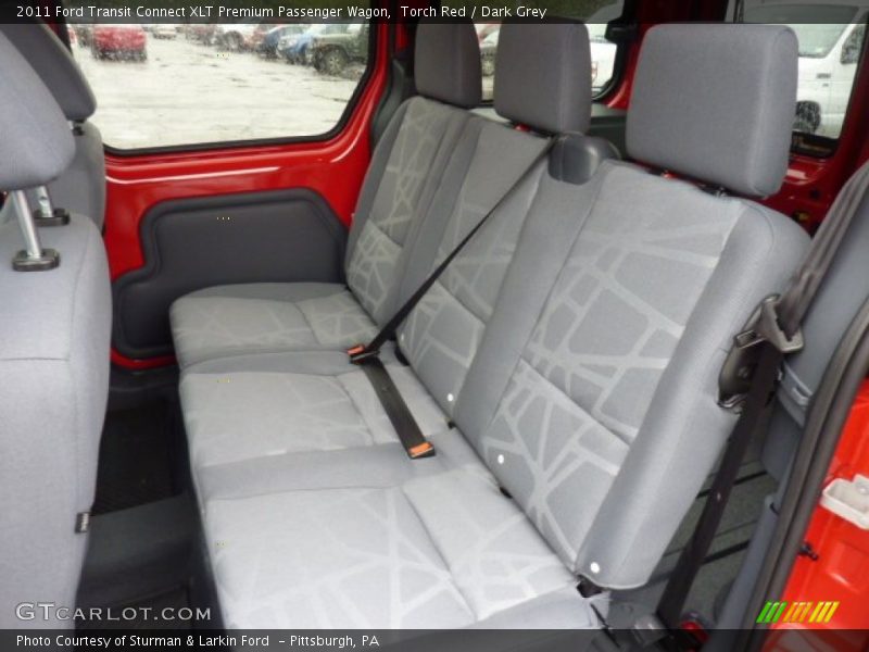  2011 Transit Connect XLT Premium Passenger Wagon Dark Grey Interior