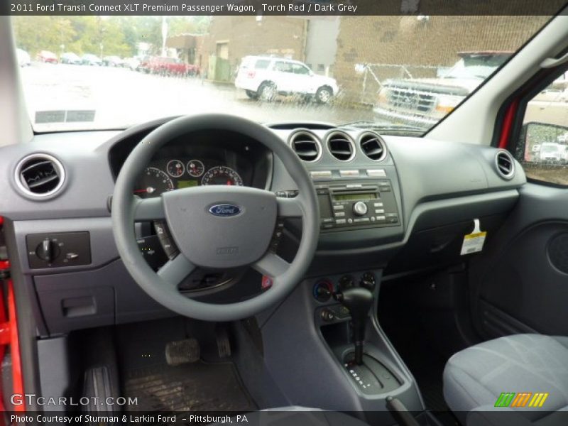 Dashboard of 2011 Transit Connect XLT Premium Passenger Wagon