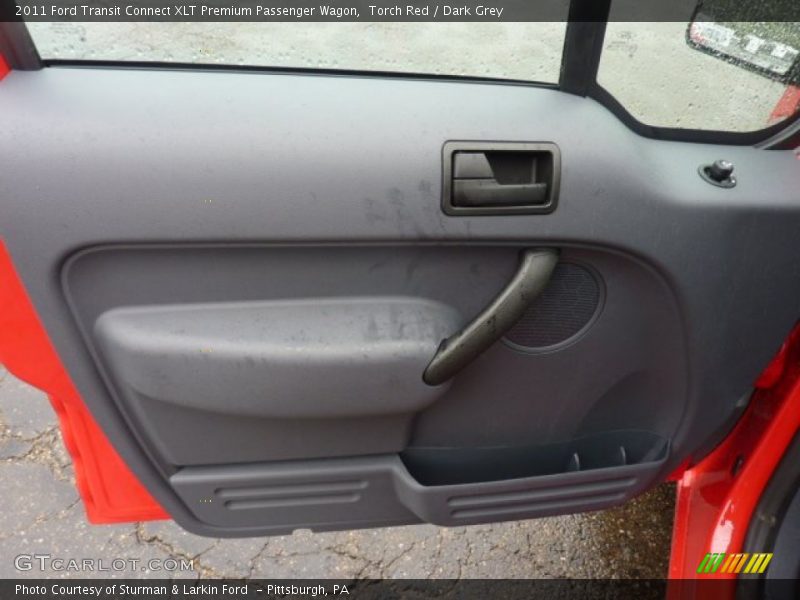 Door Panel of 2011 Transit Connect XLT Premium Passenger Wagon
