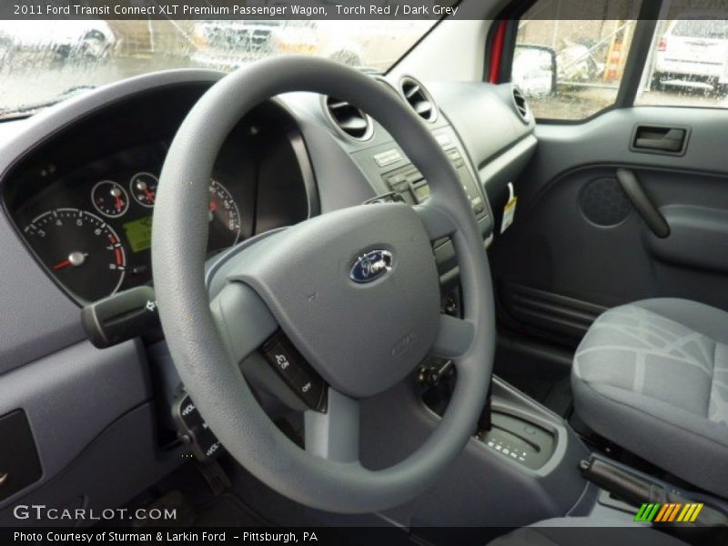  2011 Transit Connect XLT Premium Passenger Wagon Steering Wheel