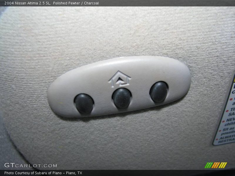 Polished Pewter / Charcoal 2004 Nissan Altima 2.5 SL
