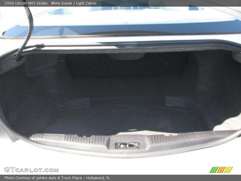 White Suede / Light Camel 2009 Lincoln MKS Sedan