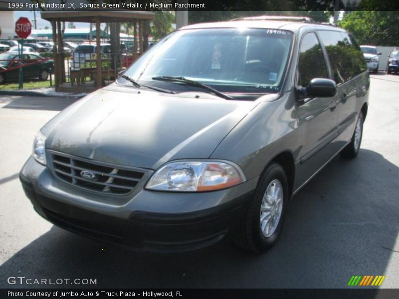 Spruce Green Metallic / Medium Parchment 1999 Ford Windstar LX
