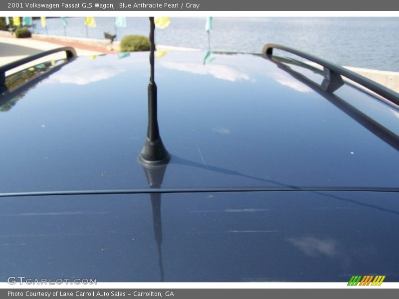 Blue Anthracite Pearl / Gray 2001 Volkswagen Passat GLS Wagon