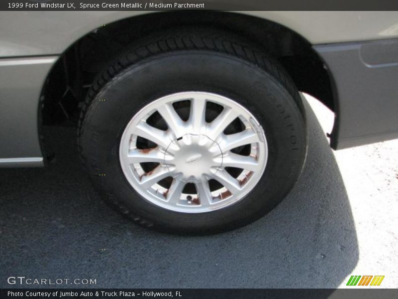 Spruce Green Metallic / Medium Parchment 1999 Ford Windstar LX