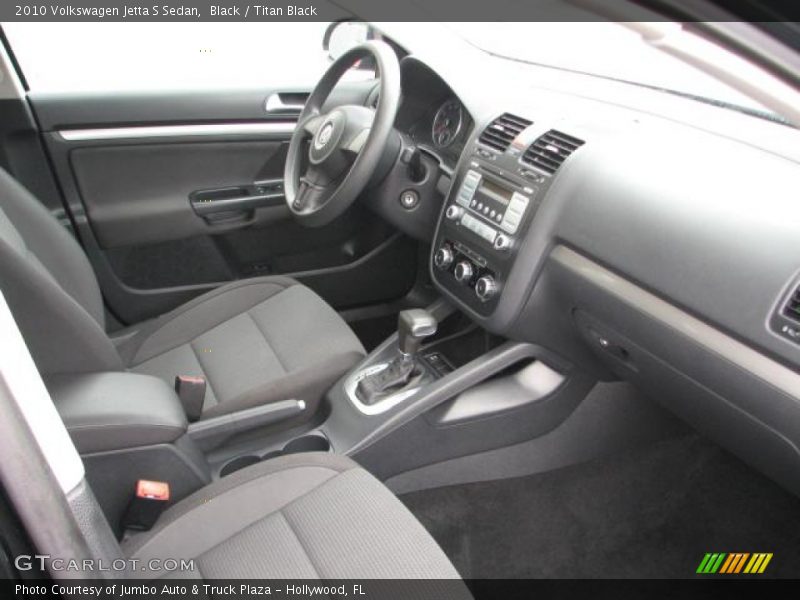 Black / Titan Black 2010 Volkswagen Jetta S Sedan