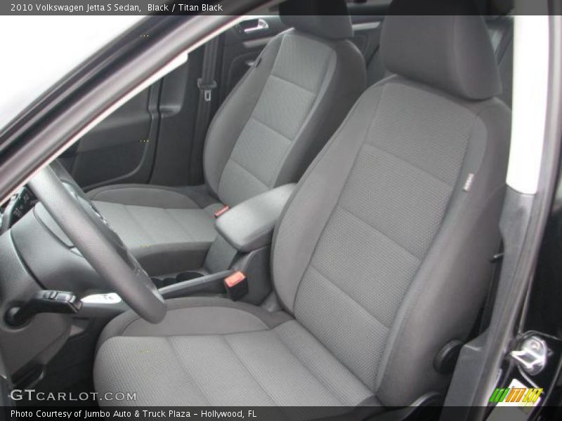 Black / Titan Black 2010 Volkswagen Jetta S Sedan