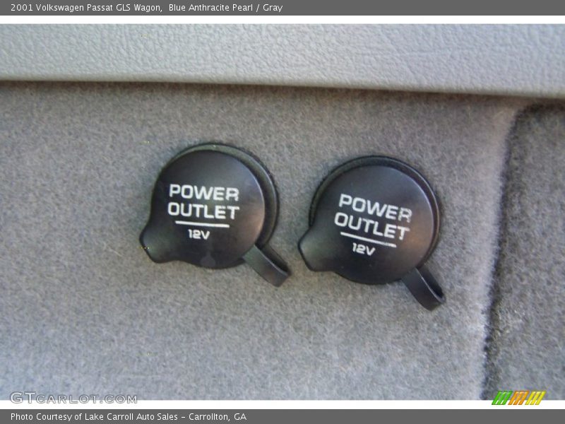 Blue Anthracite Pearl / Gray 2001 Volkswagen Passat GLS Wagon
