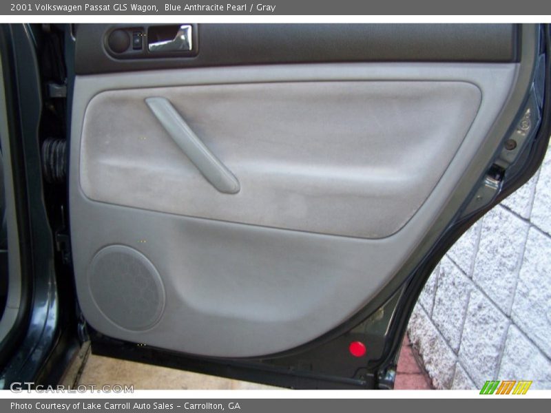 Blue Anthracite Pearl / Gray 2001 Volkswagen Passat GLS Wagon