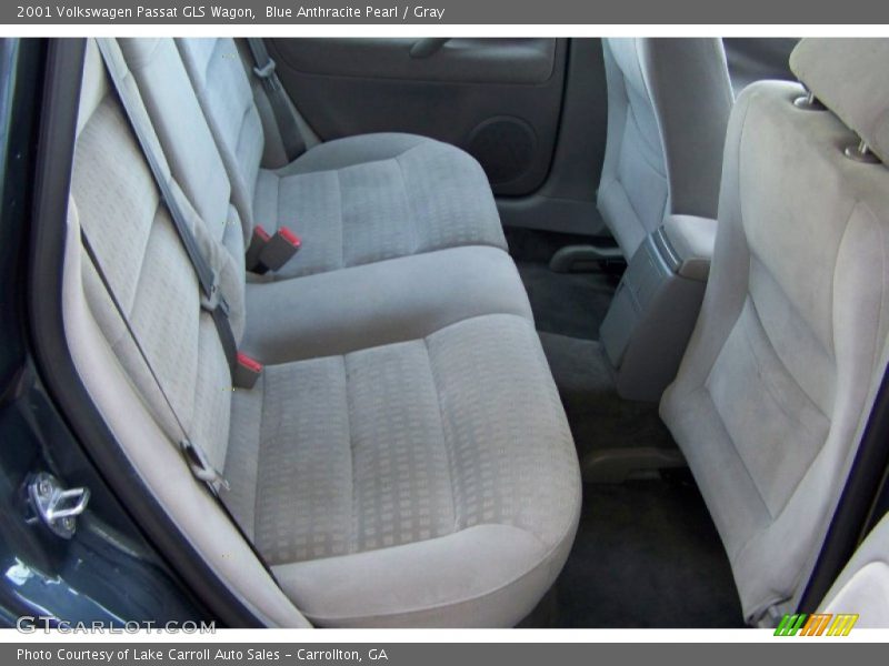 Blue Anthracite Pearl / Gray 2001 Volkswagen Passat GLS Wagon