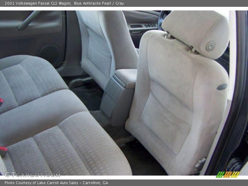 Blue Anthracite Pearl / Gray 2001 Volkswagen Passat GLS Wagon