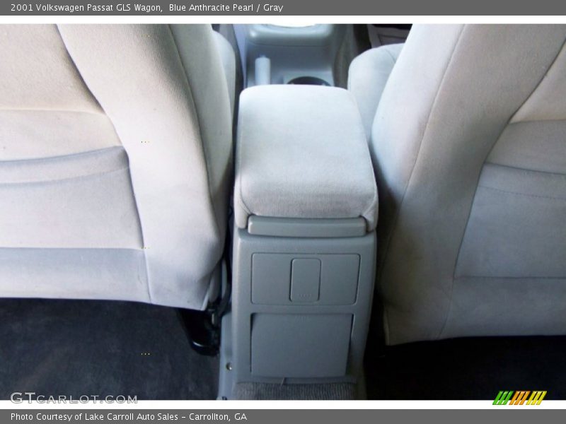 Blue Anthracite Pearl / Gray 2001 Volkswagen Passat GLS Wagon