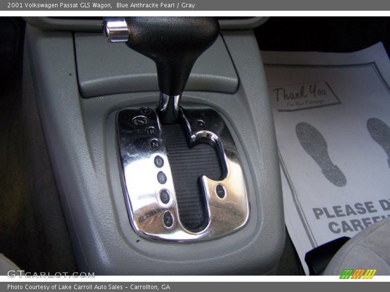 Blue Anthracite Pearl / Gray 2001 Volkswagen Passat GLS Wagon
