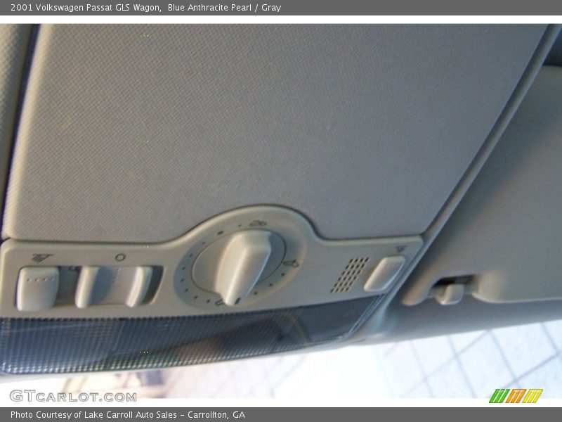 Blue Anthracite Pearl / Gray 2001 Volkswagen Passat GLS Wagon