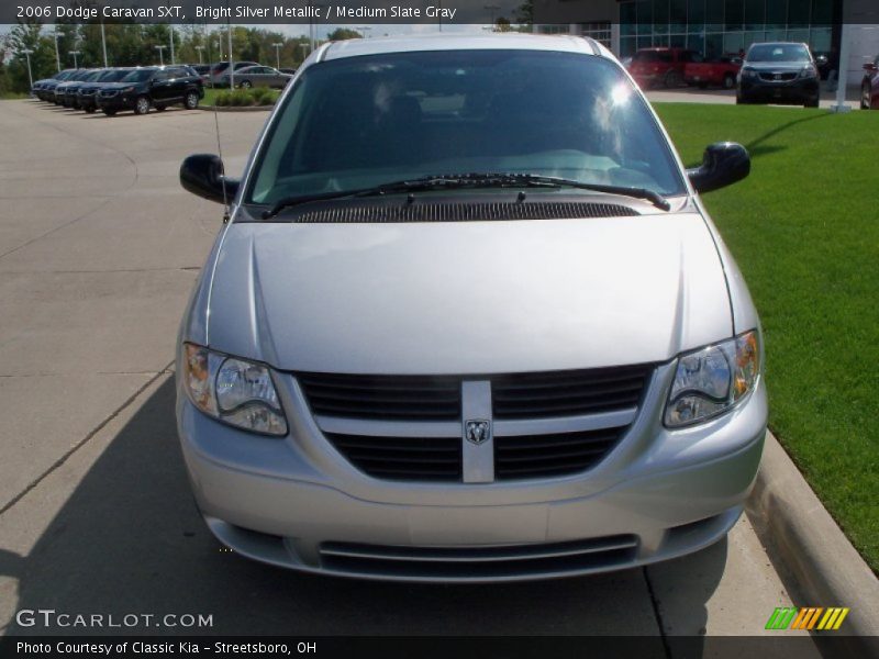 Bright Silver Metallic / Medium Slate Gray 2006 Dodge Caravan SXT