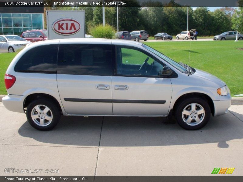 Bright Silver Metallic / Medium Slate Gray 2006 Dodge Caravan SXT