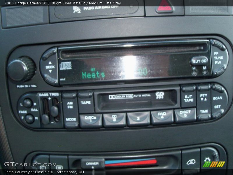 Bright Silver Metallic / Medium Slate Gray 2006 Dodge Caravan SXT