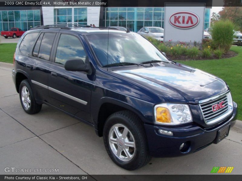 Midnight Blue Metallic / Ebony 2009 GMC Envoy SLE 4x4