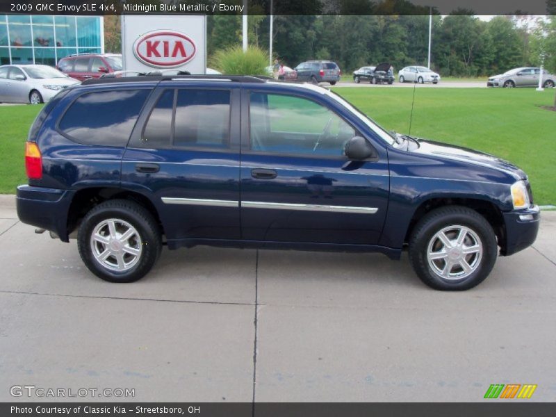 Midnight Blue Metallic / Ebony 2009 GMC Envoy SLE 4x4