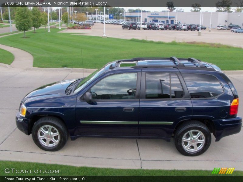 Midnight Blue Metallic / Ebony 2009 GMC Envoy SLE 4x4