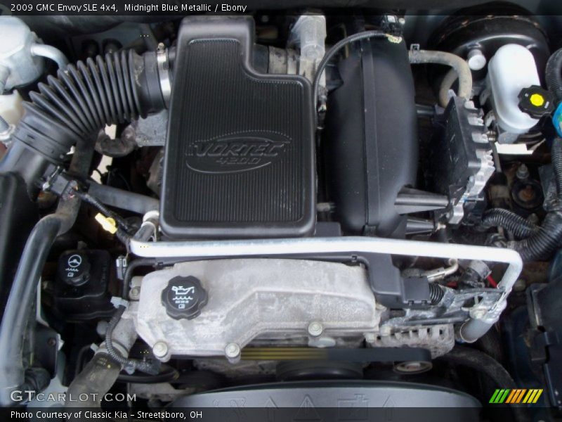  2009 Envoy SLE 4x4 Engine - 4.2 Liter DOHC 24-Valve VVT Vortec V6