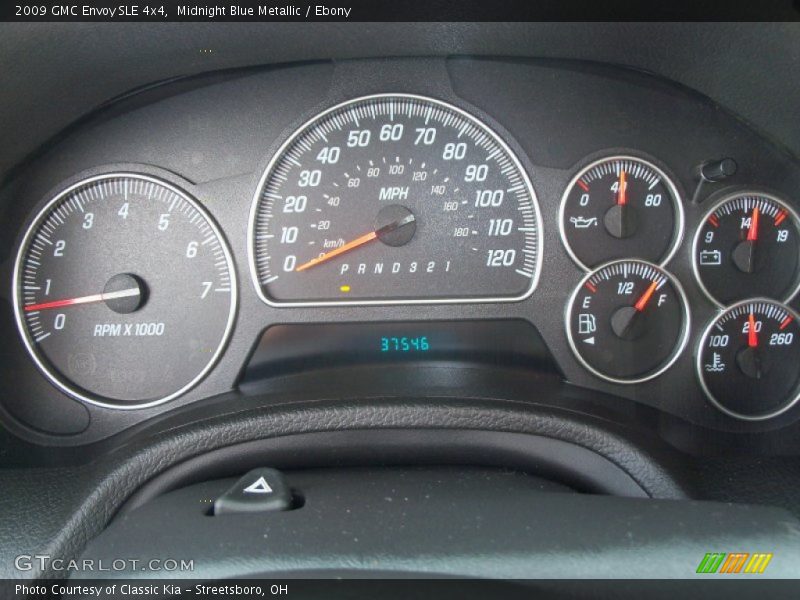  2009 Envoy SLE 4x4 SLE 4x4 Gauges