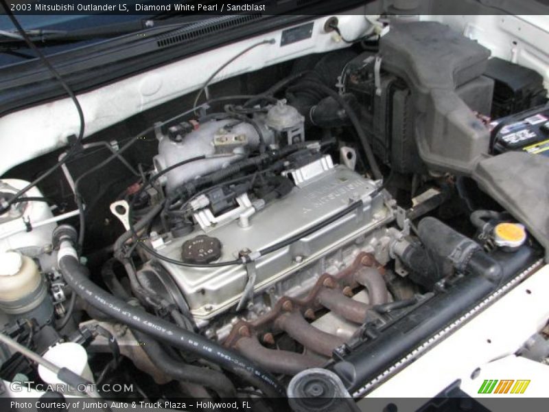  2003 Outlander LS Engine - 2.4 Liter SOHC 16-Valve 4 Cylinder