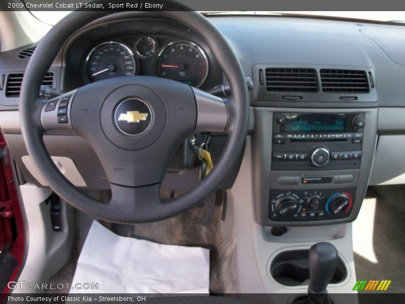 Sport Red / Ebony 2009 Chevrolet Cobalt LT Sedan