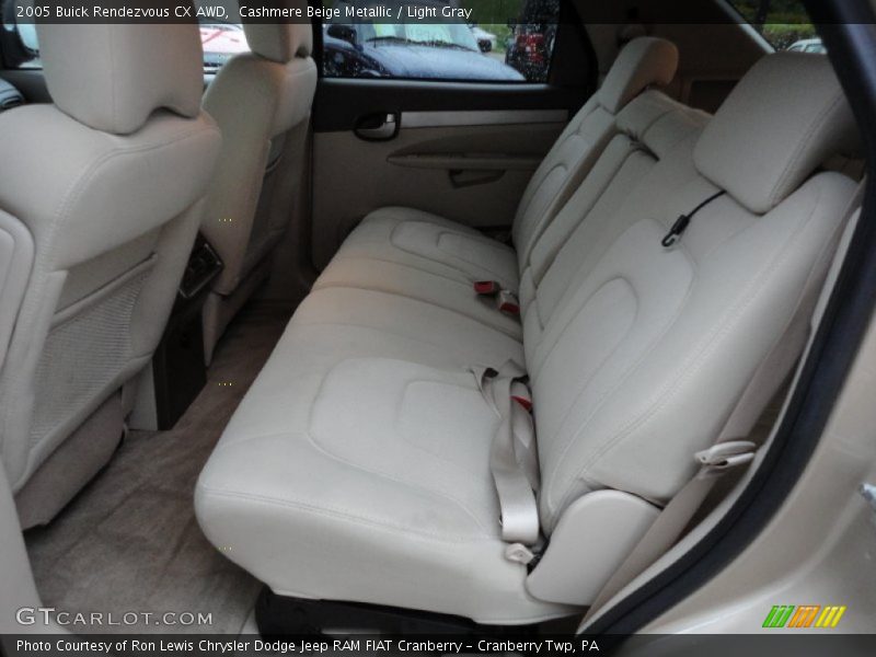 Cashmere Beige Metallic / Light Gray 2005 Buick Rendezvous CX AWD