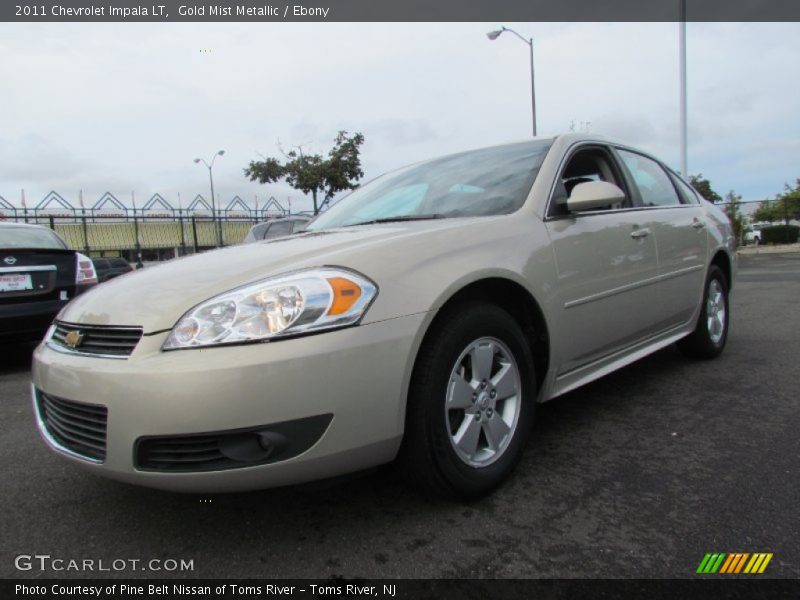 Gold Mist Metallic / Ebony 2011 Chevrolet Impala LT