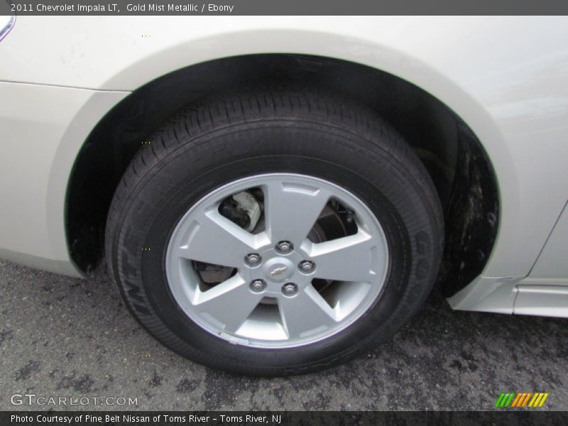 Gold Mist Metallic / Ebony 2011 Chevrolet Impala LT