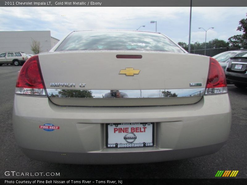 Gold Mist Metallic / Ebony 2011 Chevrolet Impala LT