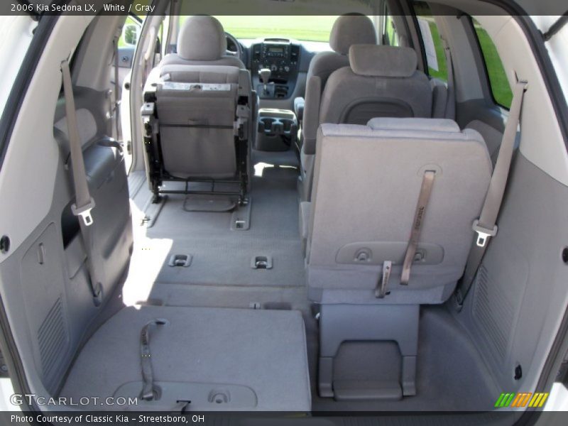 White / Gray 2006 Kia Sedona LX