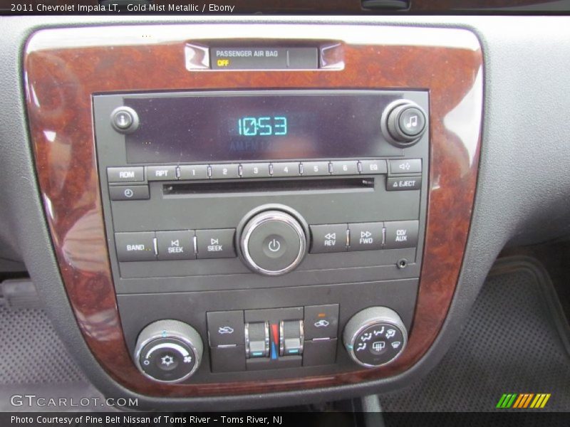Gold Mist Metallic / Ebony 2011 Chevrolet Impala LT