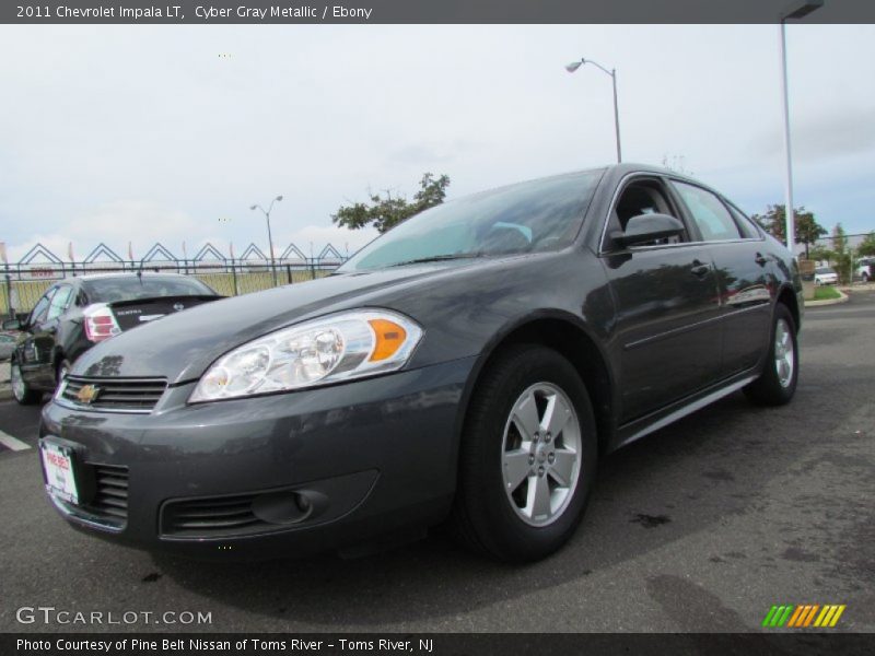 Cyber Gray Metallic / Ebony 2011 Chevrolet Impala LT
